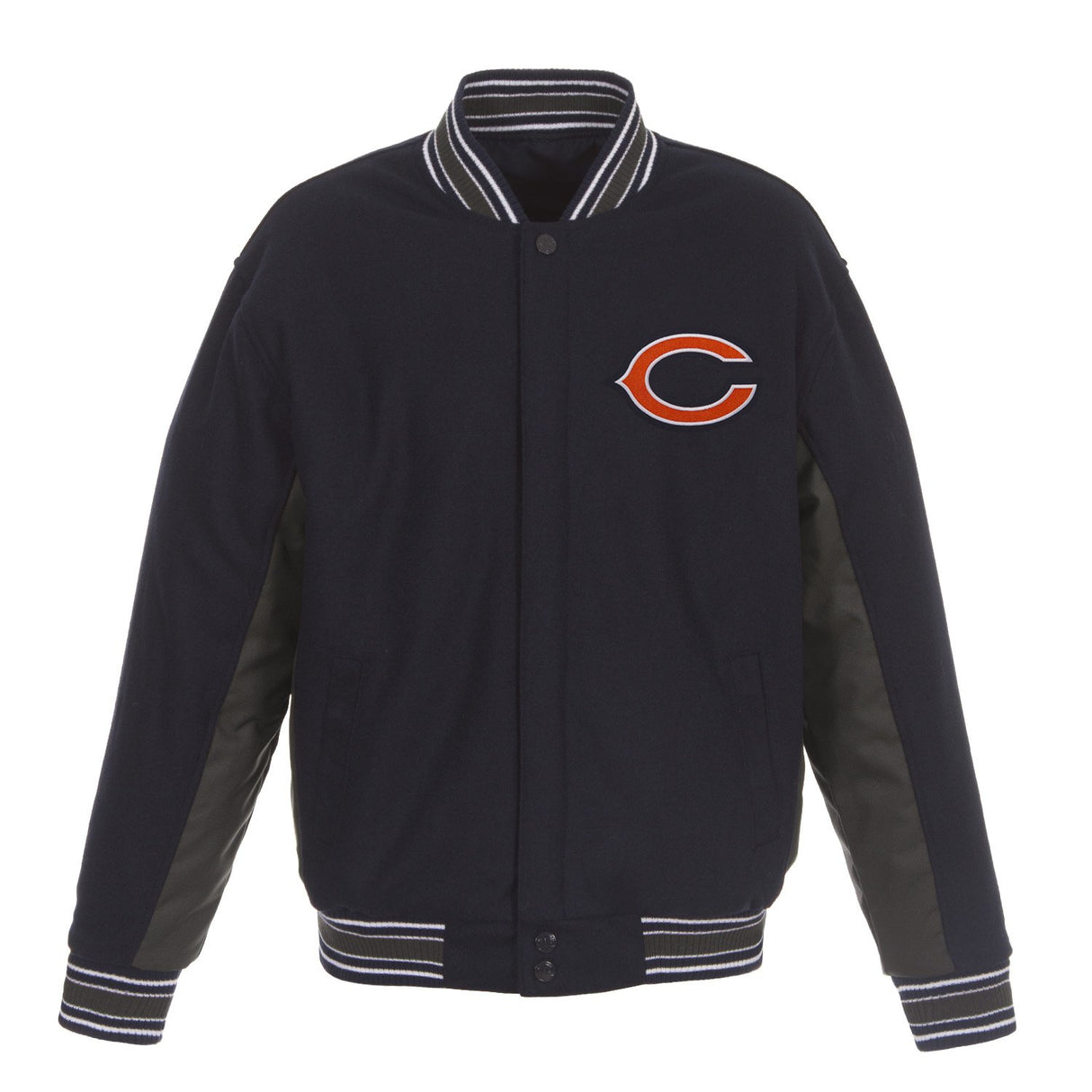 Chicago Bears Reversible Wool Jacket