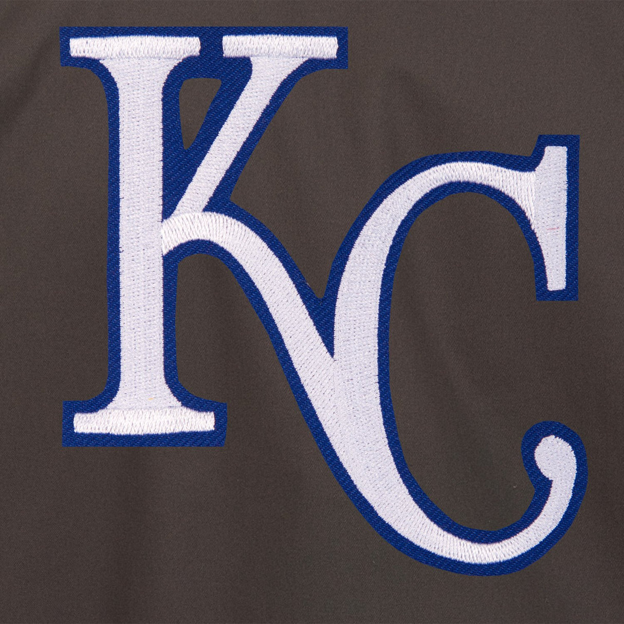 KANSAS CITY ROYALS COTTON TWILL WORKWEAR JACKET - CHARCOAL