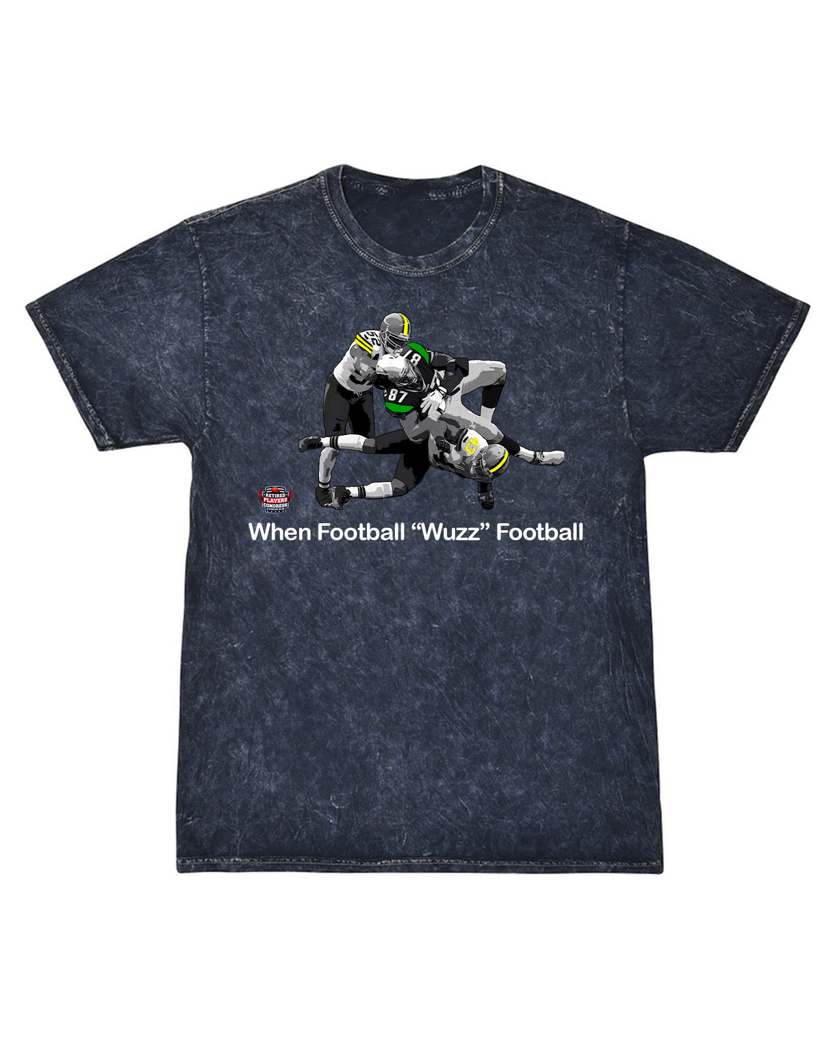 When Football "Wuzz" Football Series 1 Wrecking Crew Vintage T-Shirt