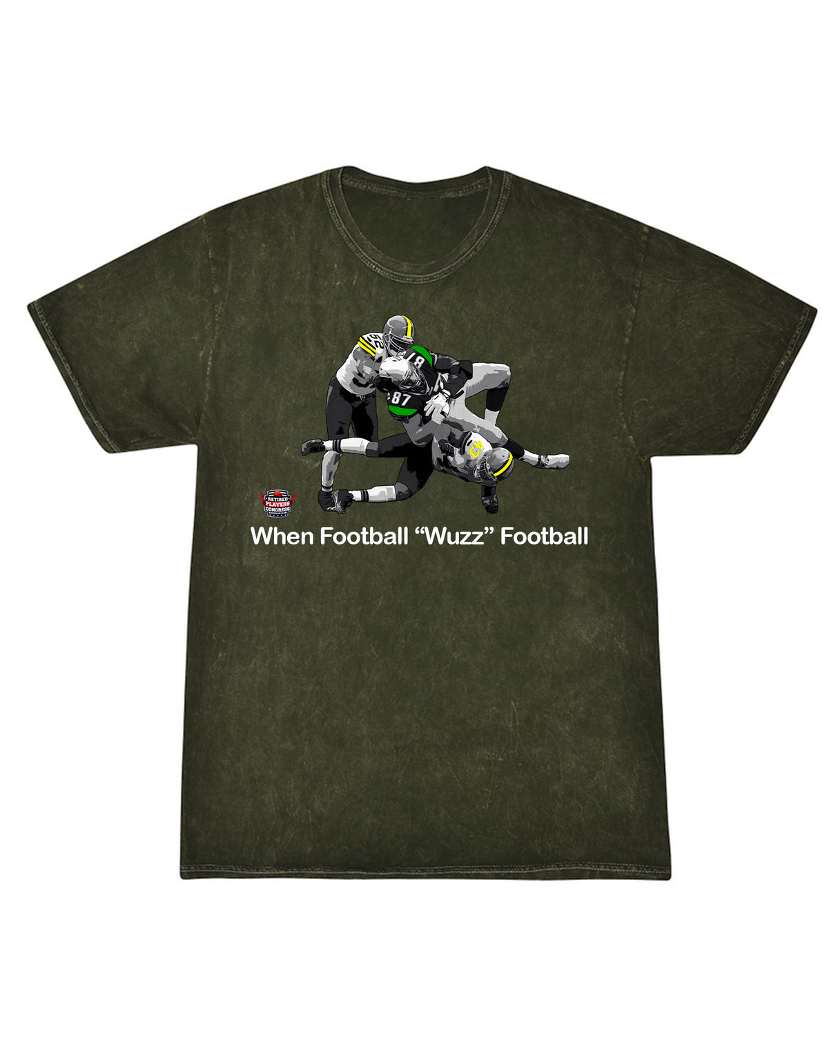 When Football "Wuzz" Football Series 1 Wrecking Crew Vintage T-Shirt