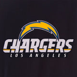 Los Angeles Chargers All-Wool Reversible Jacket (Front and Back Logos)