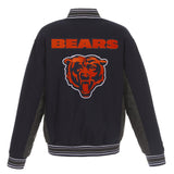 Chicago Bears Reversible Wool Jacket