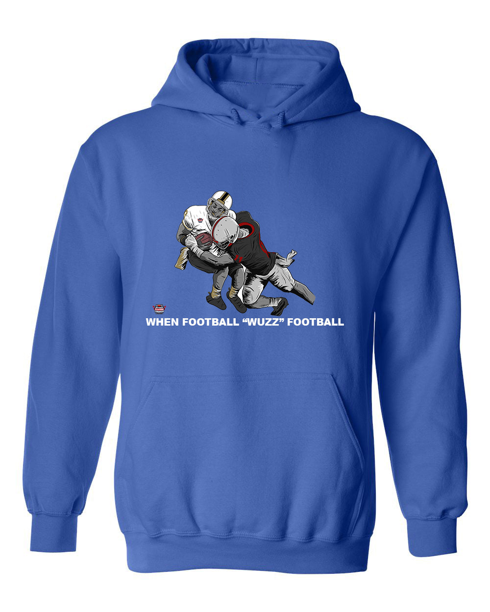 When Football "Wuzz" Football Series 2 Lights Out This Hoodie