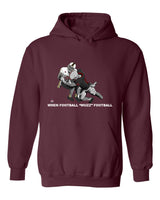 When Football "Wuzz" Football Series 2 Lights Out This Hoodie