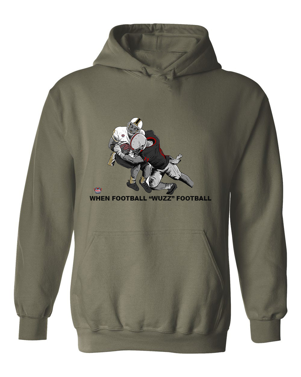 When Football "Wuzz" Football Series 2 Lights Out This Hoodie