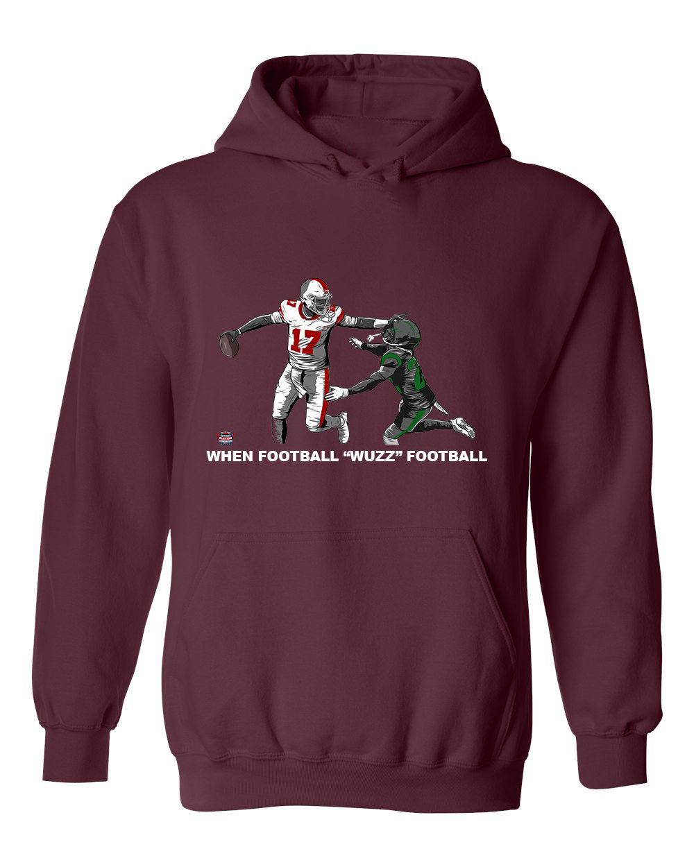 When Football "Wuzz" Football Series 2 Taste This Hoodie