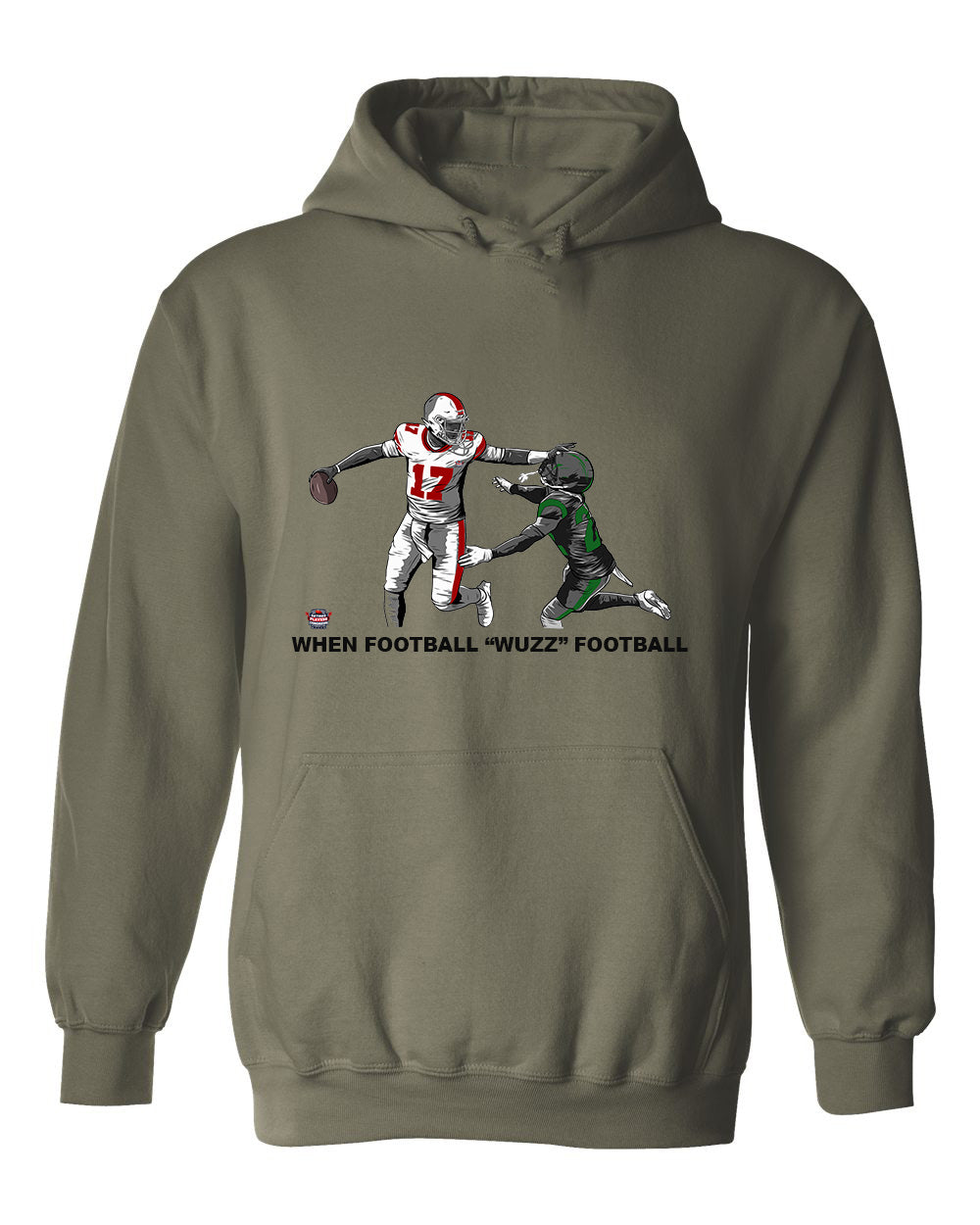 When Football "Wuzz" Football Series 2 Taste This Hoodie