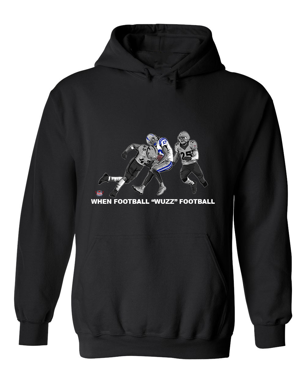 When Football "Wuzz" Football Series 2 Raiderized This Hoodie