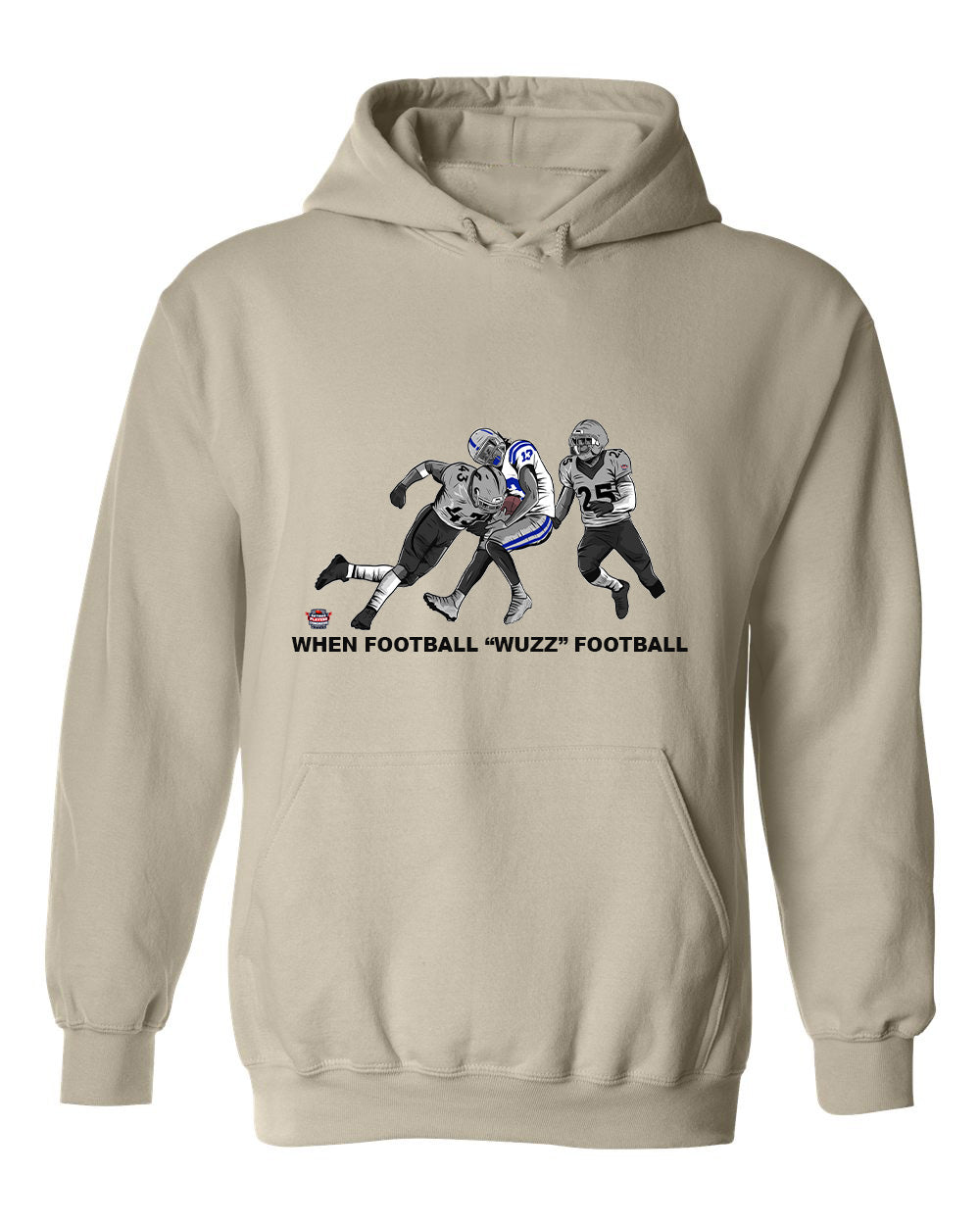 When Football "Wuzz" Football Series 2 Raiderized This Hoodie