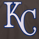 KANSAS CITY ROYALS COTTON TWILL WORKWEAR JACKET - CHARCOAL