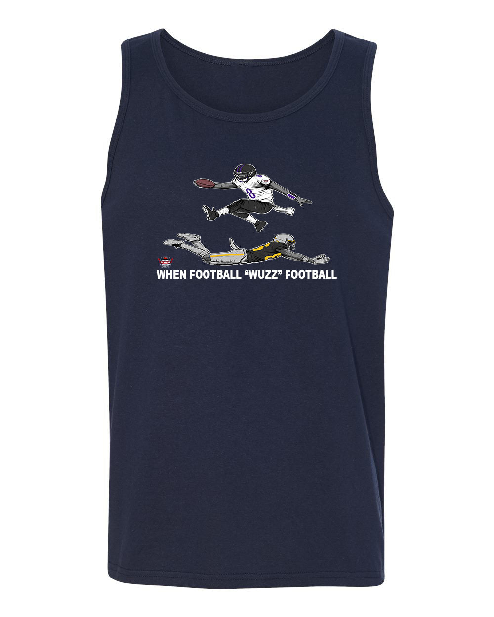 WHEN FOOTBALL "WUZZ" FOOTBALL SERIES 2 HIGH FLYER TANK TOP