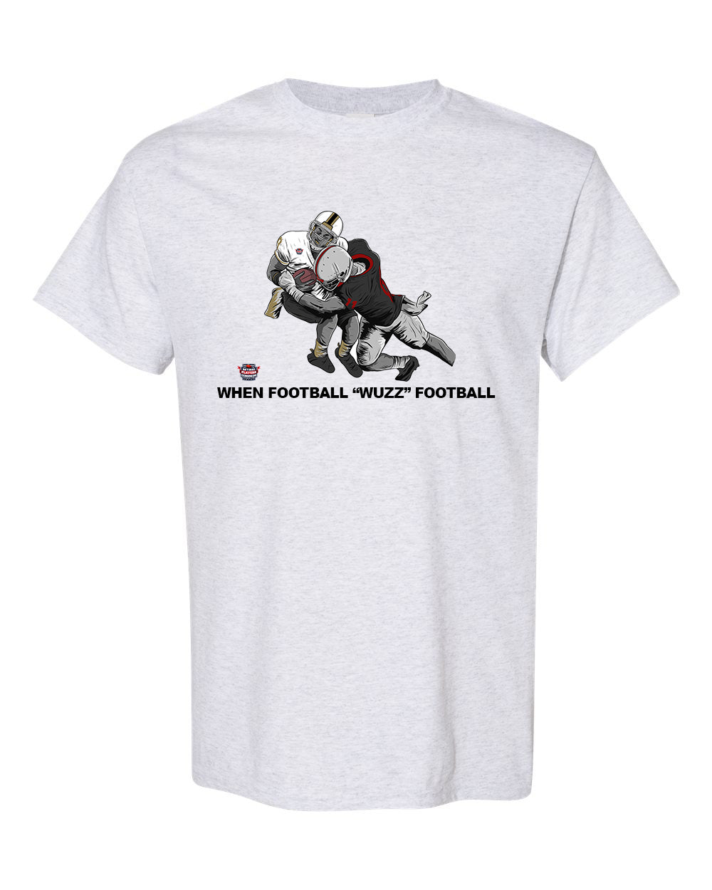 When Football "Wuzz" Football Series 2 Lights Out T-Shirt