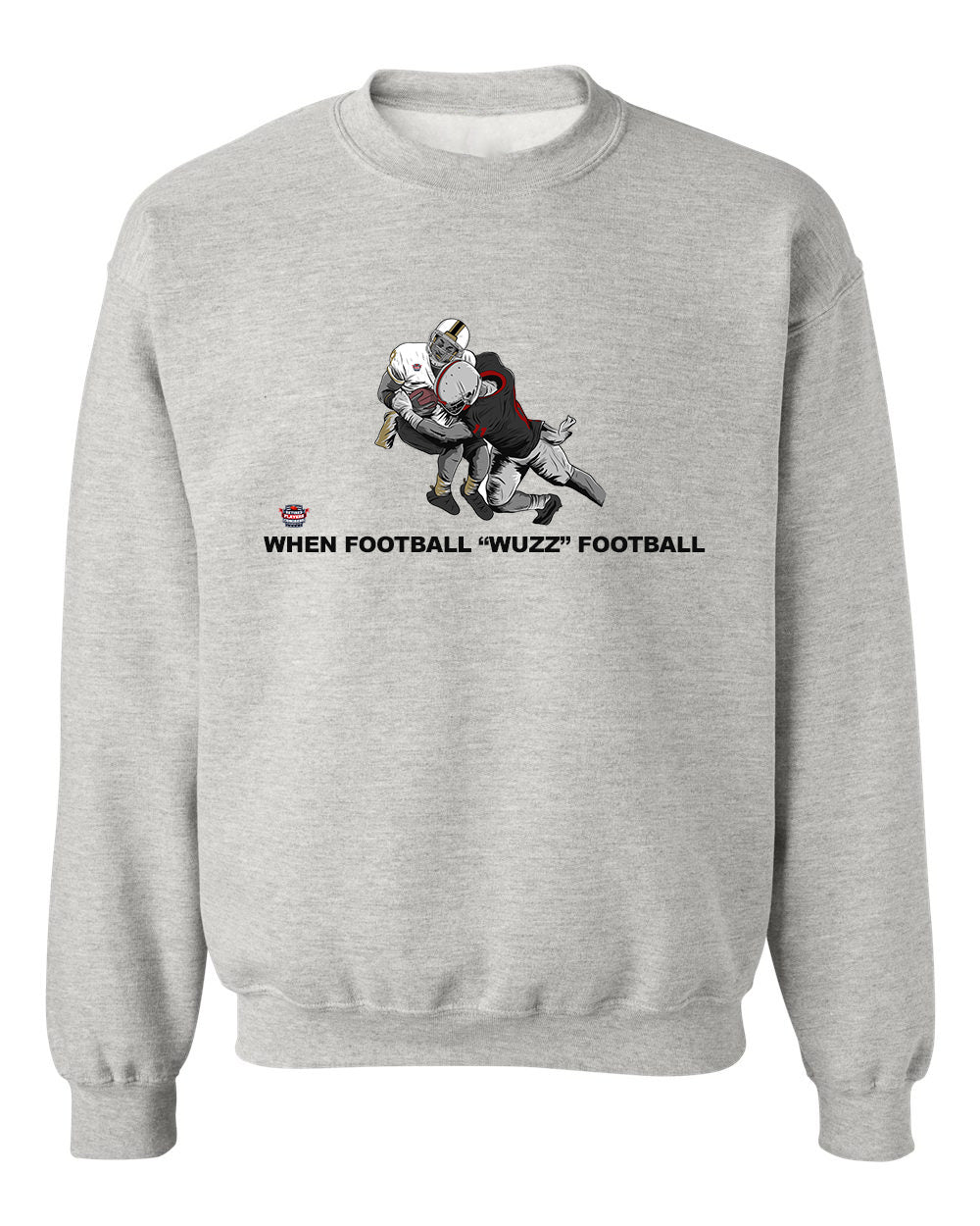 When Football "Wuzz" Football Series 2 Lights Out Pullover Sweatshirt