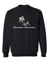 When Football "Wuzz" Football Series 2 Lights Out Pullover Sweatshirt