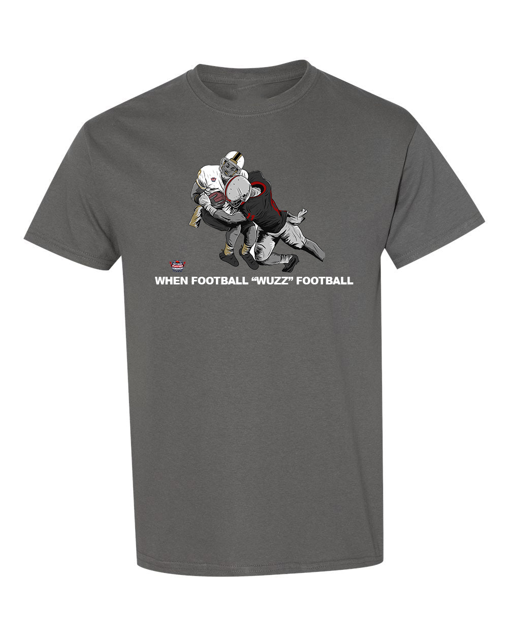 When Football "Wuzz" Football Series 2 Lights Out T-Shirt