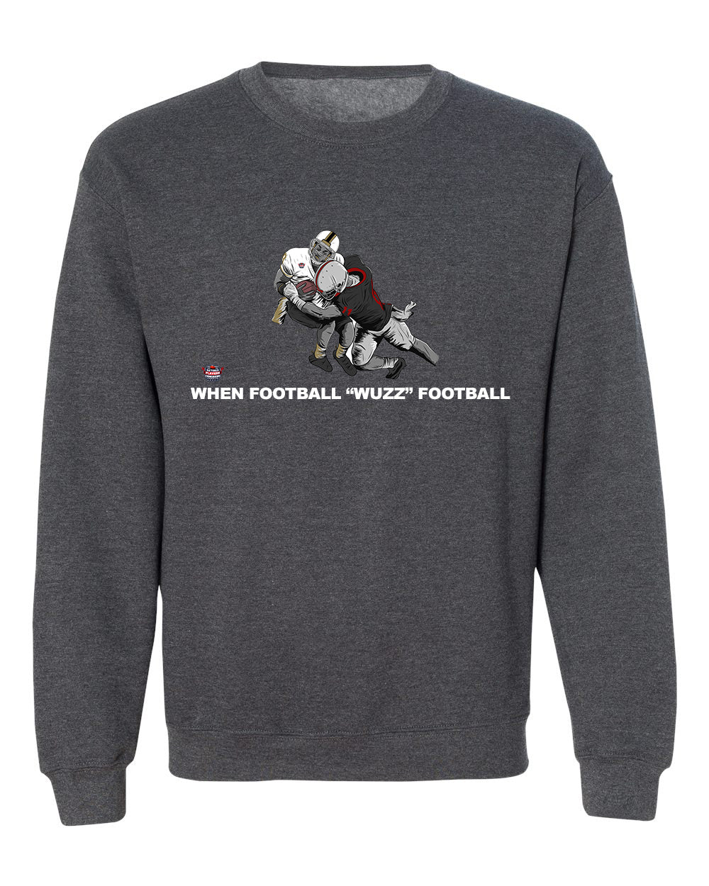 When Football "Wuzz" Football Series 2 Lights Out Pullover Sweatshirt