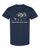 When Football "Wuzz" Football Series 2 Raiderized T-Shirt