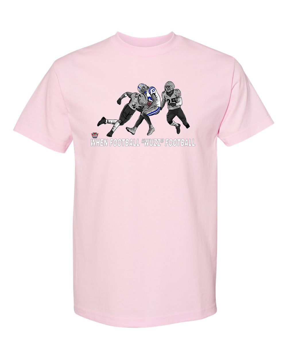 When Football "Wuzz" Football Series 2 Raiderized T-Shirt