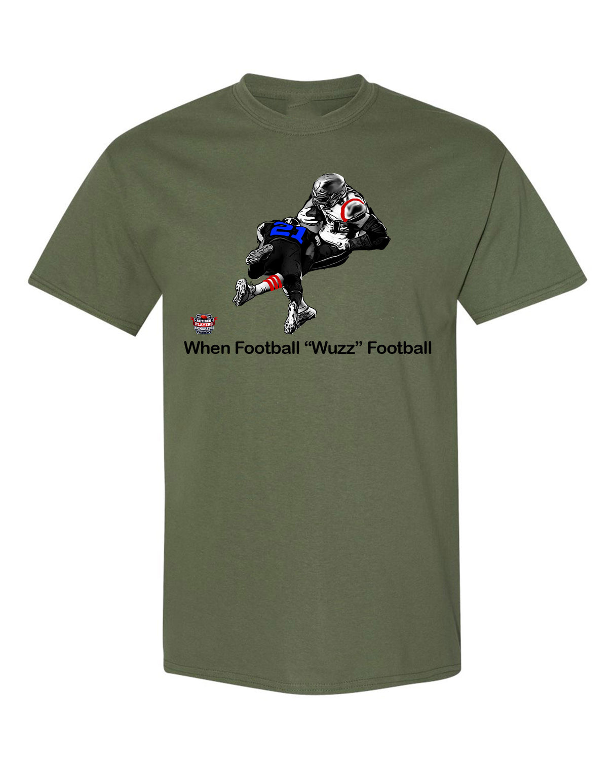 When Football "Wuzz" Football Series 1 Assassin T-Shirt