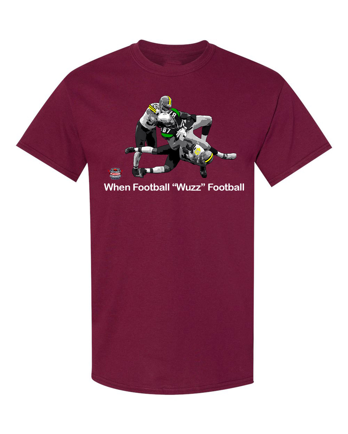 When Football "Wuzz" Football Series 1 Wrecking Crew T-Shirt