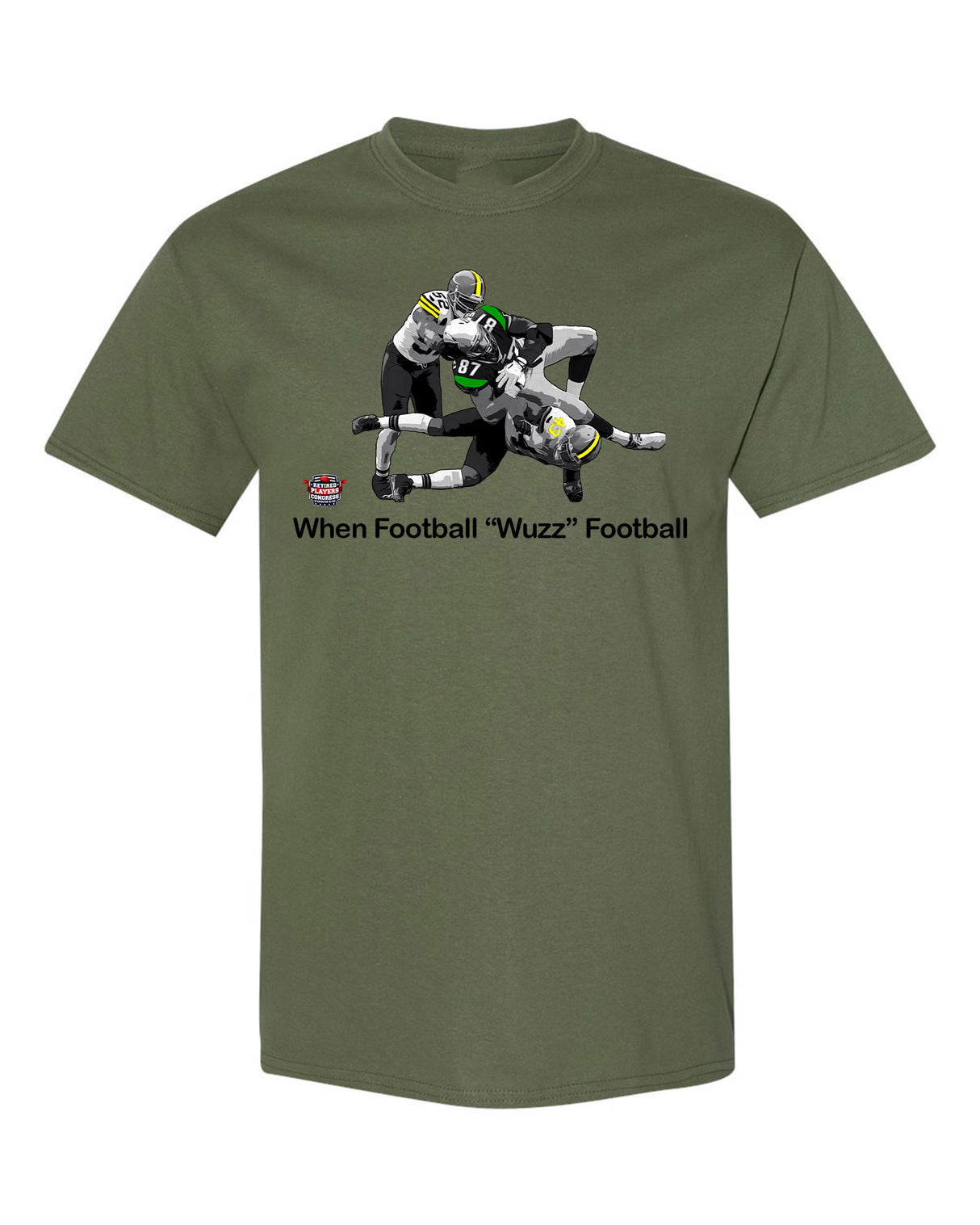 When Football "Wuzz" Football Series 1 Wrecking Crew T-Shirt